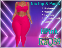 [R39] Nic Top & Pants-HPink