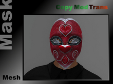 Valentines day mask - Mesh