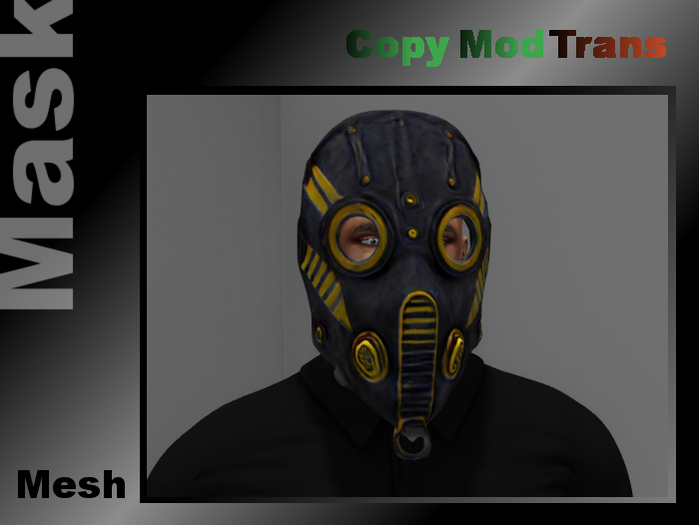 Leather mask - Mesh