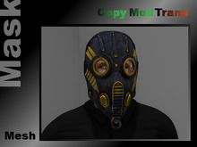 Leather mask - Mesh