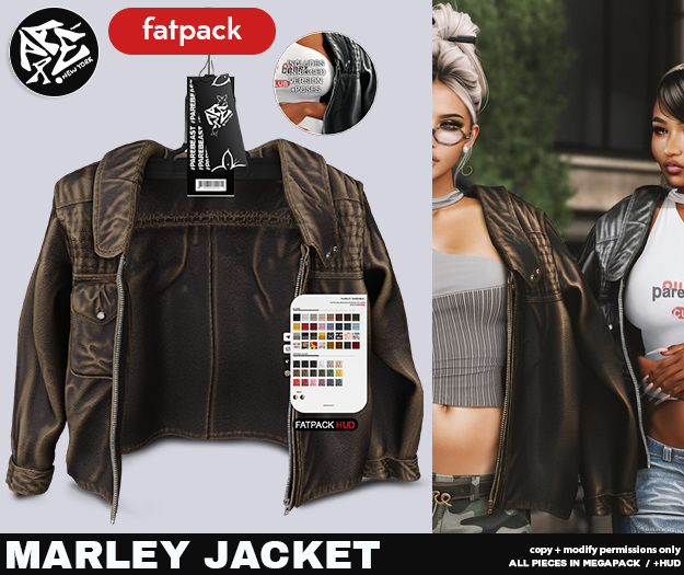 Pare.Marley Leather Jacket - Fatpack