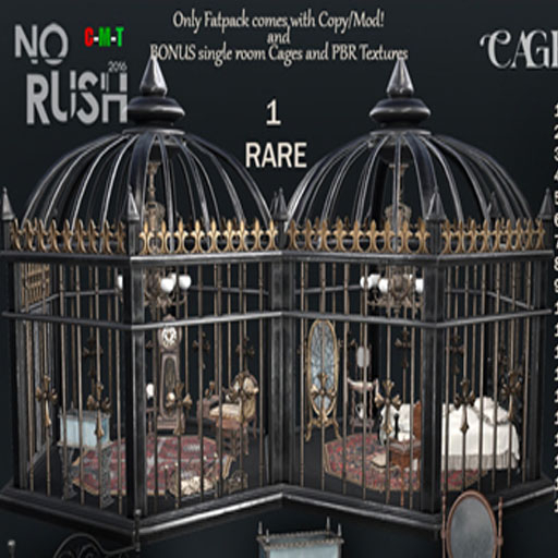 01 Cage - Cageroom Gacha - [NORUSH] RARE