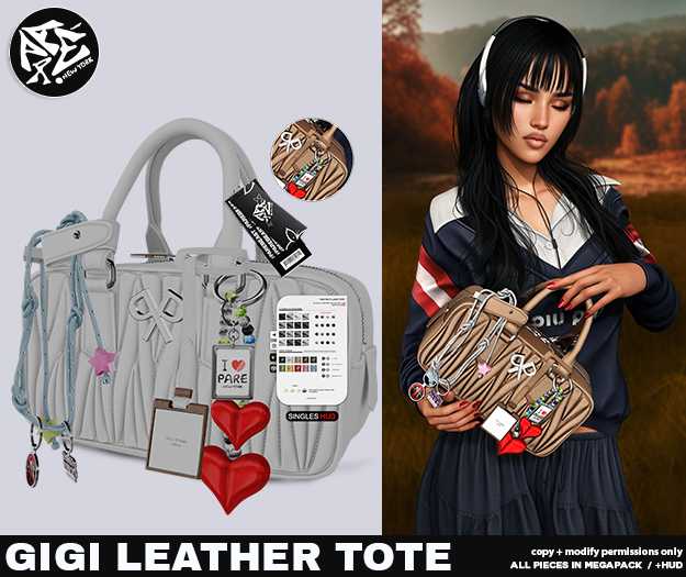 Pare.Gigi Matelasse Tote - White