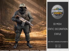 {DE} Military Mercenary Bandit 2 - 3D Mesh