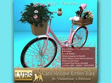 [LVRS] Cats Hollow Kitten Bike St. Valentine SOFTPINK DECO