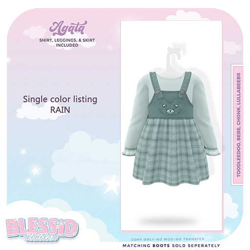 BLESSIDBABIES AGATA  RAIN(ADD)