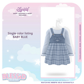 BLESSIDBABIES AGATA BABY BLUE(ADD)