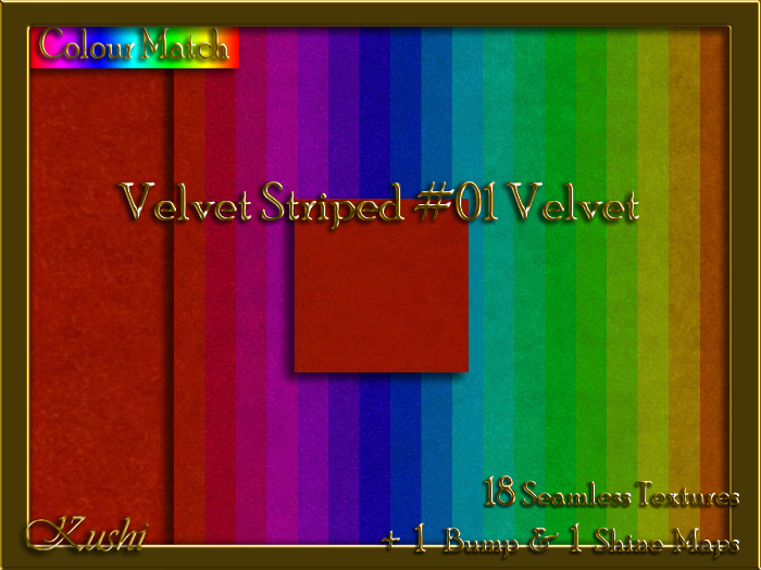 Velvet Striped #01 VELVET Texture Pack