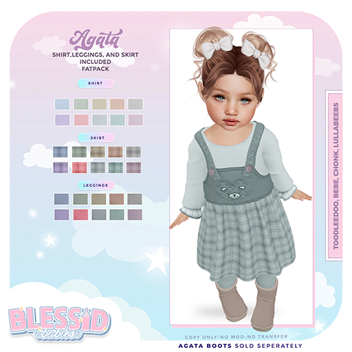 BLESSIDBABIES AGATA FATPACK (ADD)
