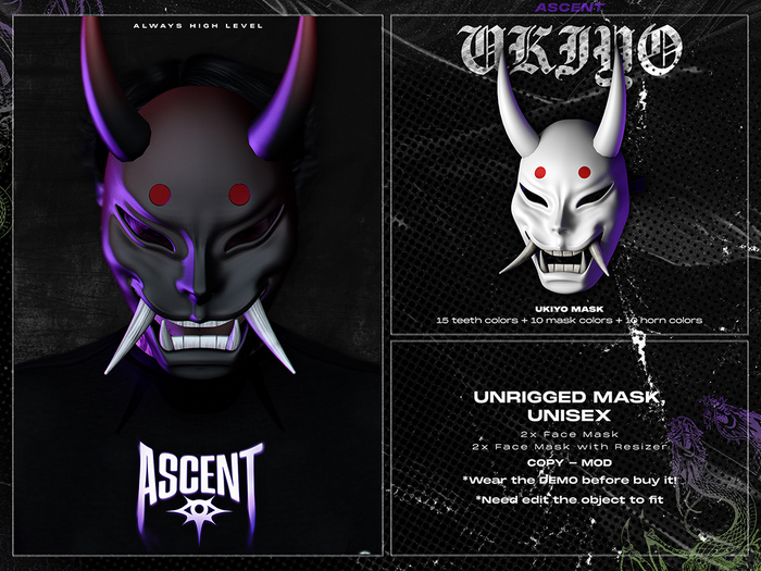 ASCENT - Ukiyo Mask