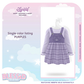 BLESSIDBABIES AGATA PURPLES (ADD)
