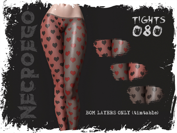 NECROEGO - Tights 080 - BOM