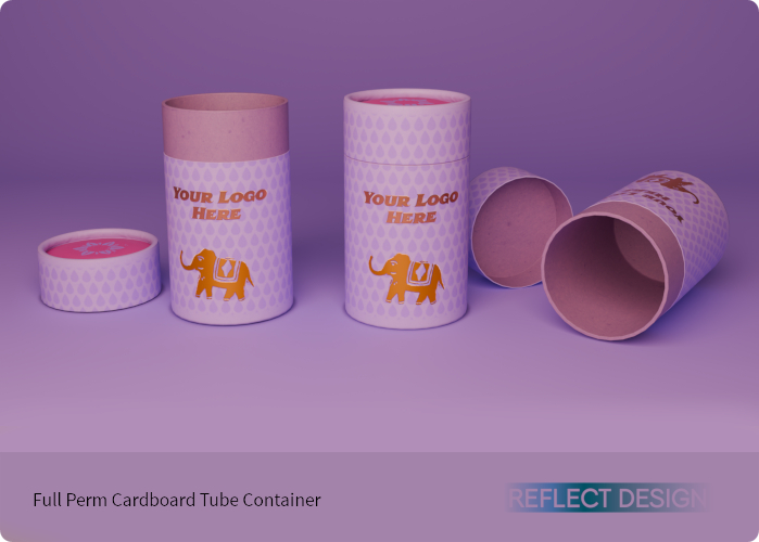 RD - Full Perm Cardboard Tube Container - DEMO