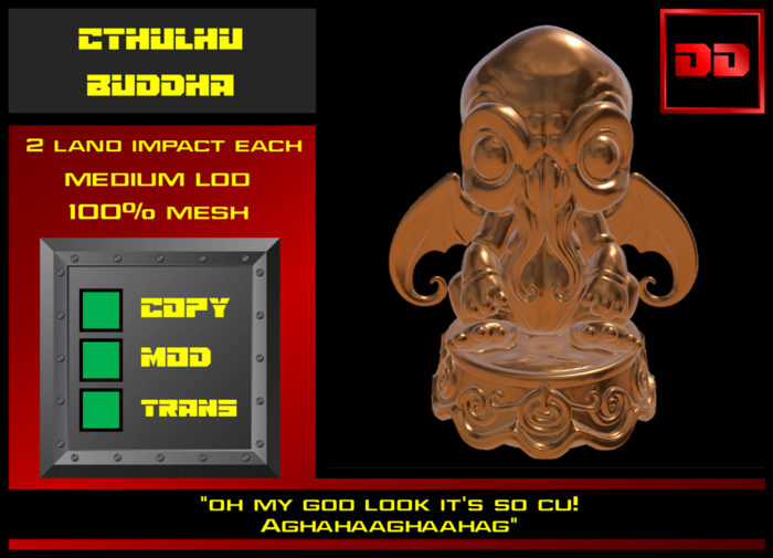 Cthulhu Buddha [FULL PERM]