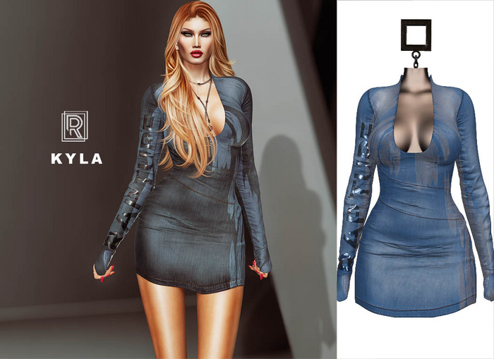 RAPTURE-Dress Kyla-Sea