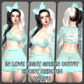 IN LOVE LIGHT GREEN  OUTFIT