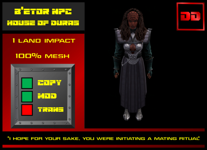 B'Etor Klingon NPC [C/M]