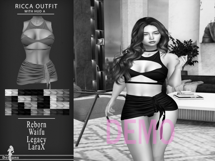 Ricca Outfit Demo Hud AB