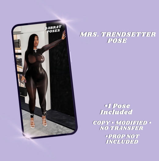 D.B.P - Mrs.Trendsetter Pose