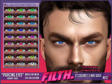 Filth. Piercing Eyes - Vibrant Tones