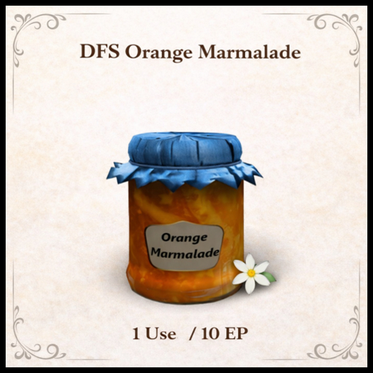 DFS Orange Marmalade - ACTUAL ITEM