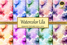 Watercolor Lila Wallpaper Textures