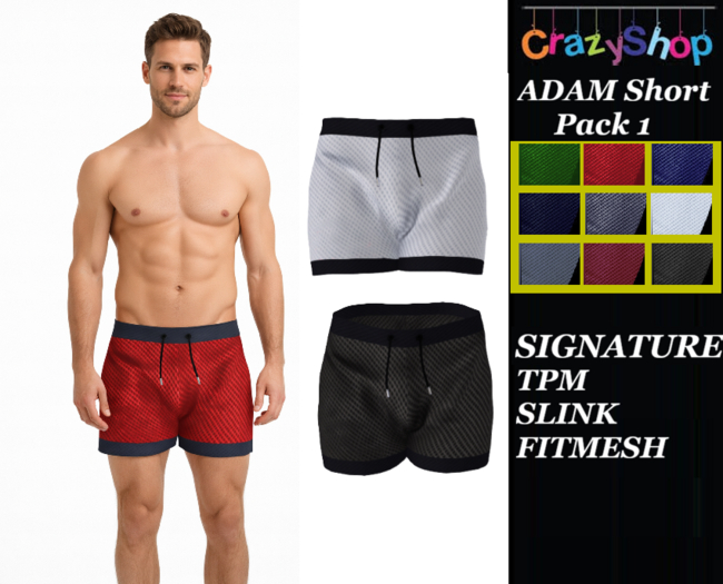 CRAZY Adam Short Pack 1