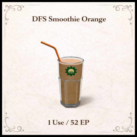 DFS Smoothie Orange - ACTUAL ITEM
