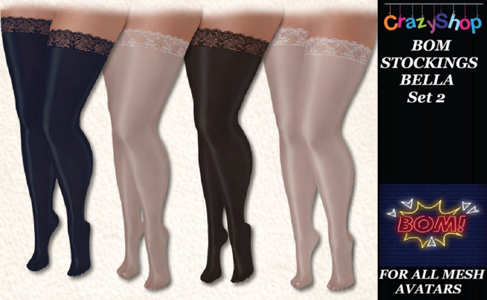 BOM STOCKINGS - Bella Set 2