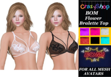 BOM Flower Bralette Top
