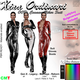 *XO* OOPs undress Cosmea Bikersuit