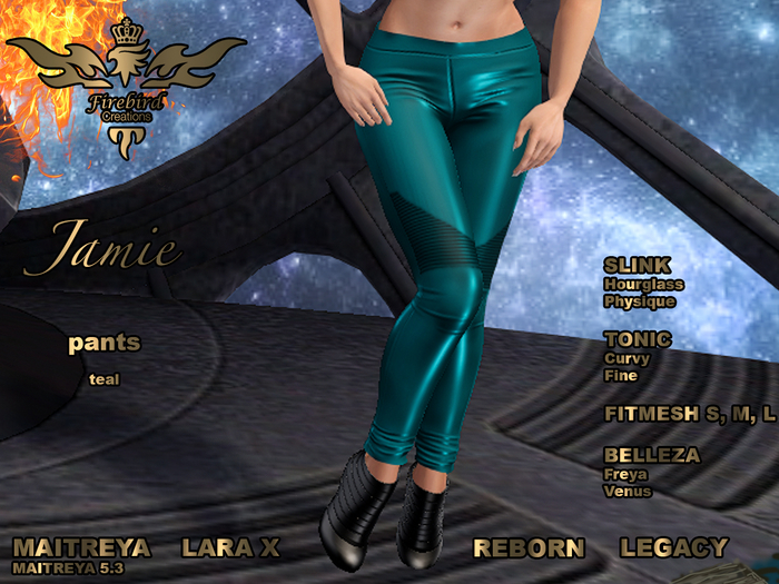 Firebird Jamie Pants teal