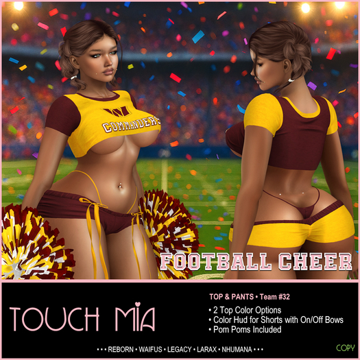TOUCH MIA - Football Cheer #32