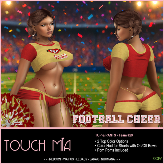 TOUCH MIA - Football Cheer #29