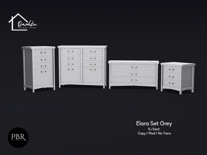 OMAHKU - Elara Set Grey