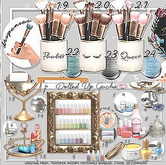 Dahlia - Dolled up - Brushes - Pink 21 (BOXED)