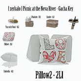 [ zerkalo ] Picnic at the Neva River - Pillow2