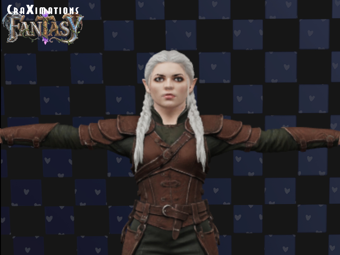 FANTASY: FEMALE ELF RANGER