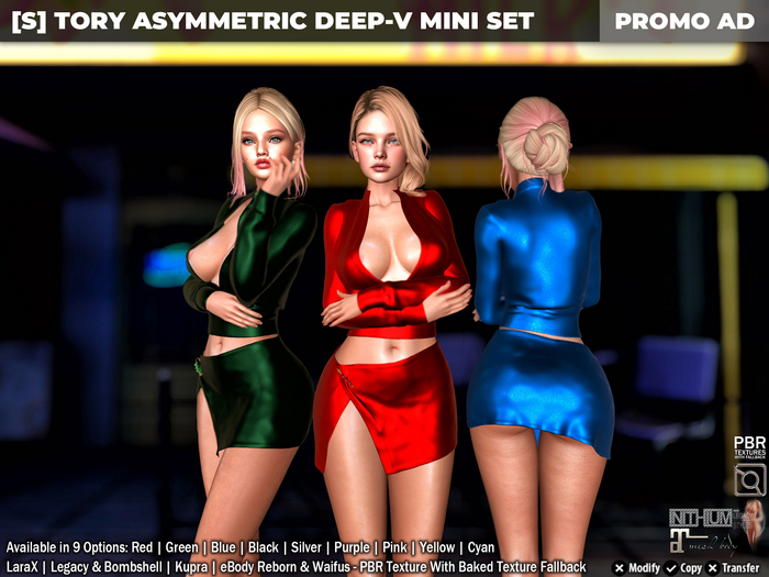 [S] Tory Asymmetric Deep-V Mini Set Demo