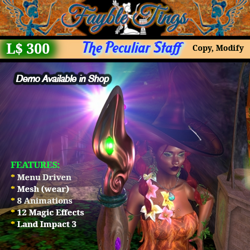The Peculiar Magic Staff