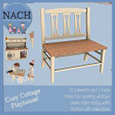10. NACH Cosy Cottage Dining Bench