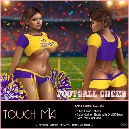 TOUCH MIA - Football Cheer #24