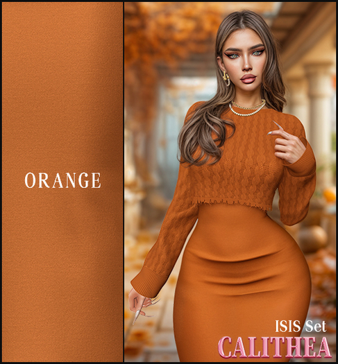 CALITHEA . Isis Set . Orange