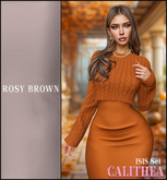 CALITHEA . Isis Set . Rosy Brown