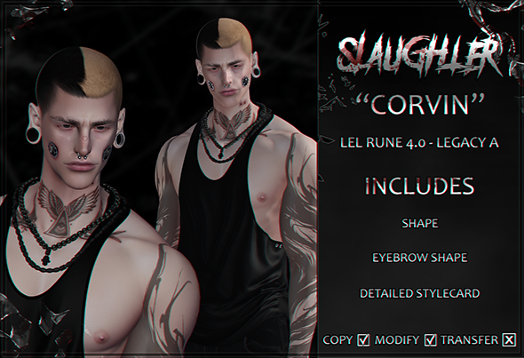 Slaughter - Corvin Shape Rune / Legacy Athletic