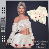EhR_ Skirt Heart Milk