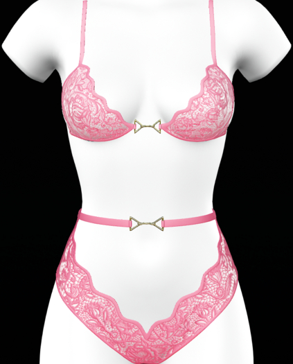 R3HAB- Trulia Lingerie- Pink