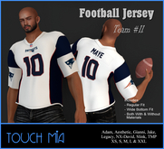 TOUCH MIA - Mens Football Jersey - Team #11 v3