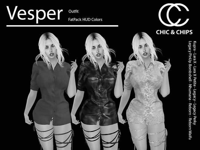 *C&C* Vesper Outfit FatPack [DEMO]