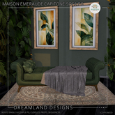 DD Maison Emeraude Capitone Sofa-PG
